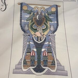 Fanta Cat Idletime Designs Illusions Cross Stitch Chart TRANSFORMATION‎ Fantasy
